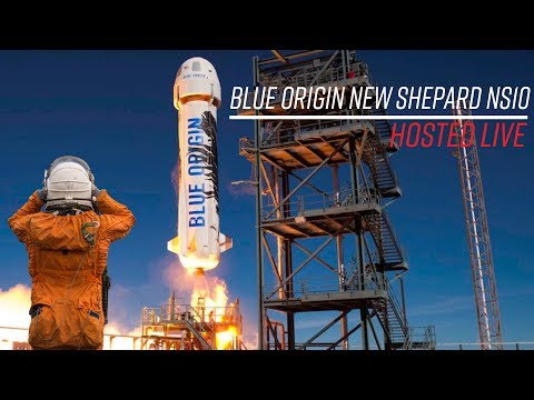 Watch Blue Origin launch their New Shepard rocket!