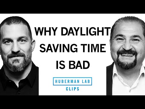 Why Daylight Saving Time is Bad for Your Health | Samer Hattar &amp; Andrew Huberman