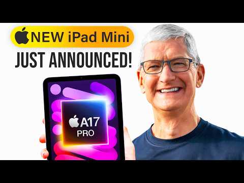 iPad Mini A17 Pro - SURPRISE LAUNCH! New Features and Specs!