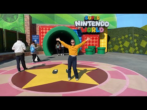 Sondre &amp; Tanya Super Nintendo World LIVE STREAM