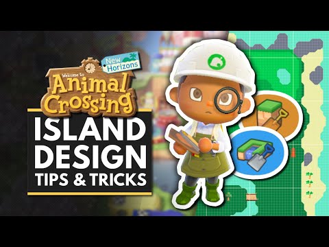 Animal Crossing New Horizons | Island Designing Tips &amp; Tricks - Terraforming, Custom Designs &amp; More!