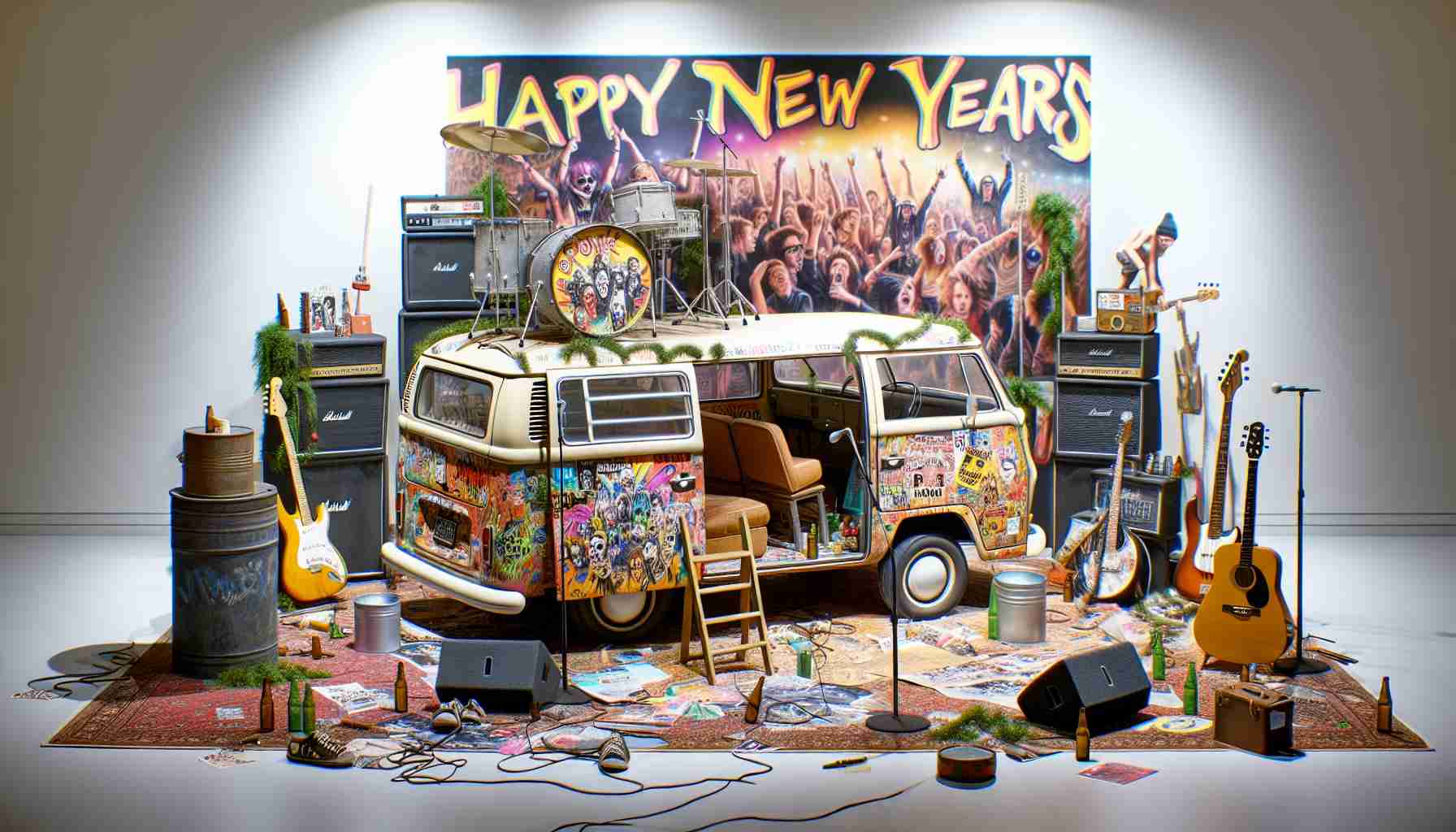 Experience the Punk Rock Spirit with ”New Years Rev,” Inspired by Green Day’s Unforgettable Van Days