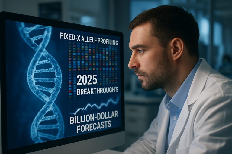 Genomisk Fixed-X Allele Profiling: Överraskande Genombrott 2025 & Miljard-dollar Prognoser Avslöjade